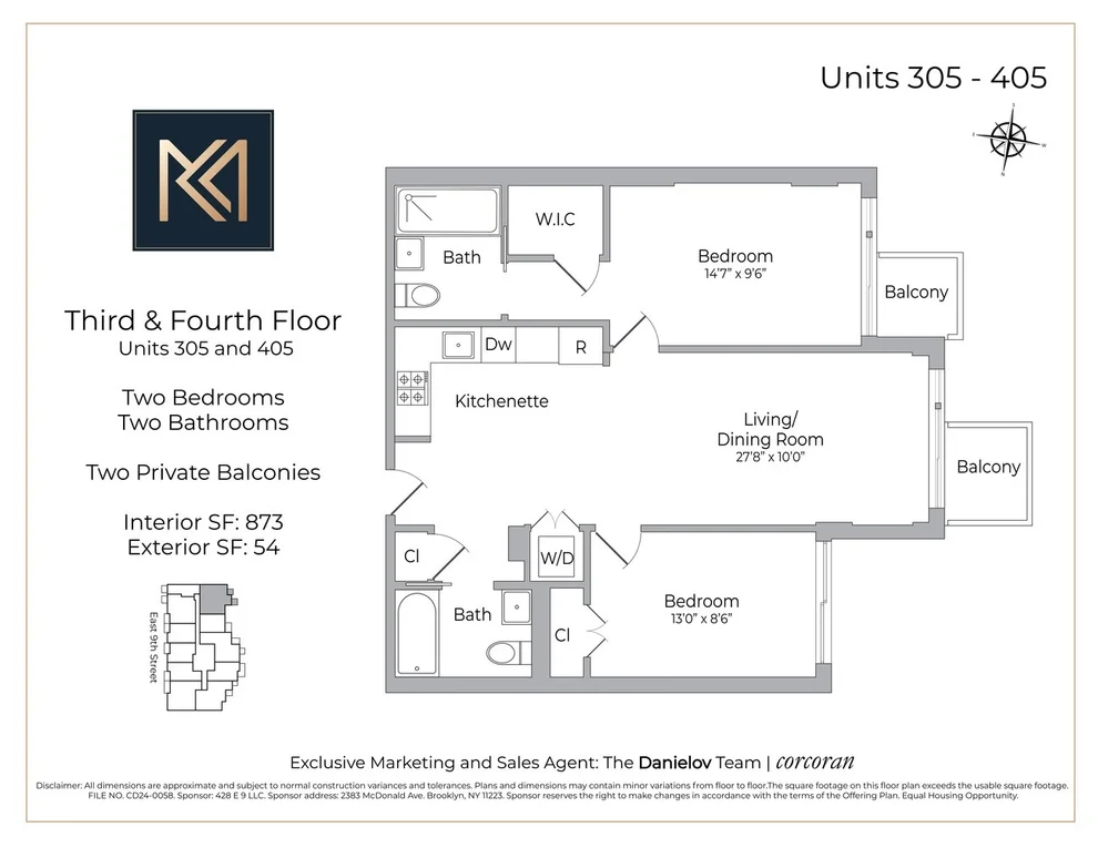 Unit for sale at 428 E 9TH Street, Brooklyn, NY 11218