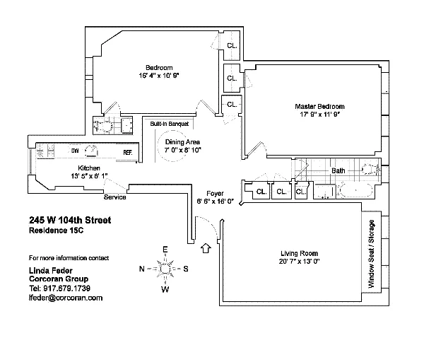 Unit for sale at 245 W 104TH Street, Manhattan, NY 10025