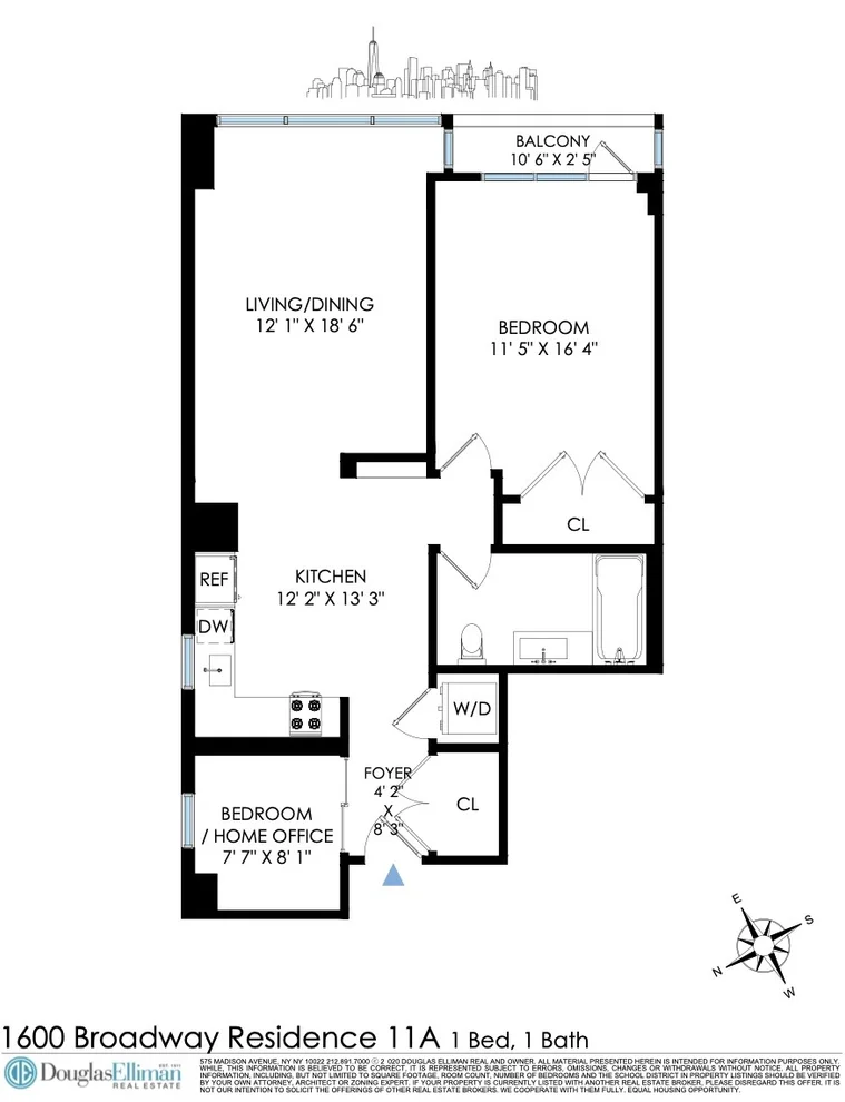 Unit for sale at 1600 BROADWAY, Manhattan, NY 10019