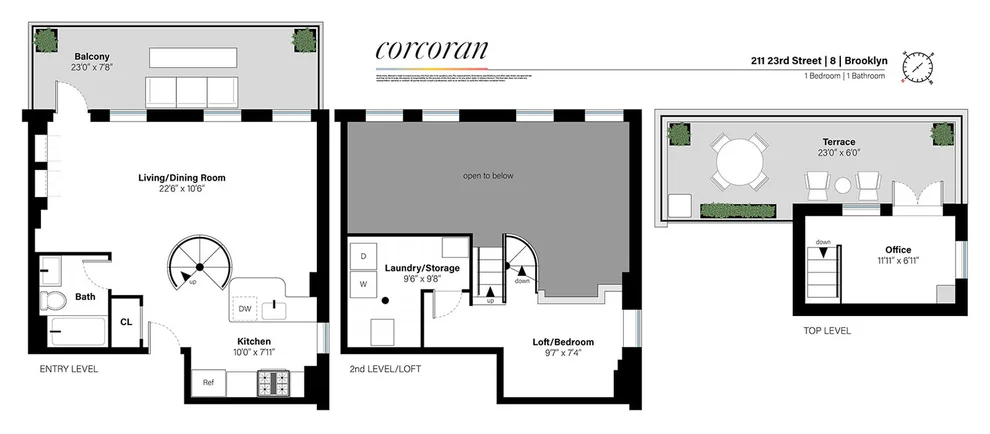 Unit for sale at 211 23RD Street, Brooklyn, NY 11232