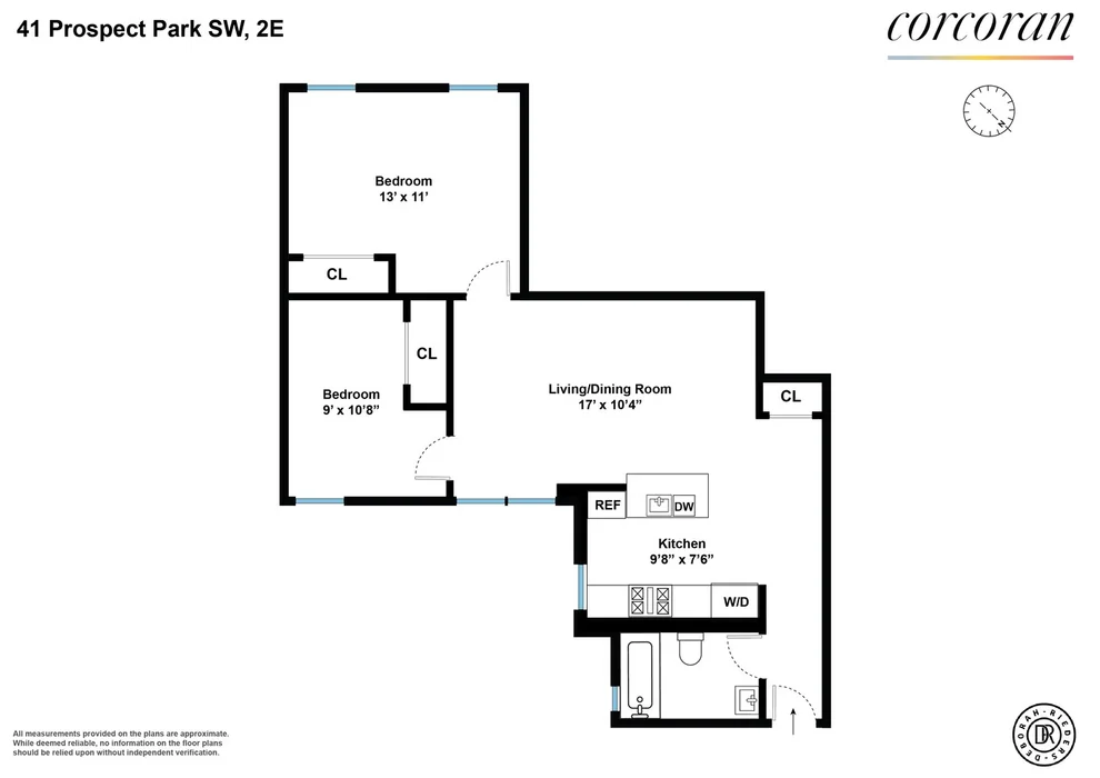 Unit for sale at 41 Prospect Park SW, Brooklyn, NY 11215