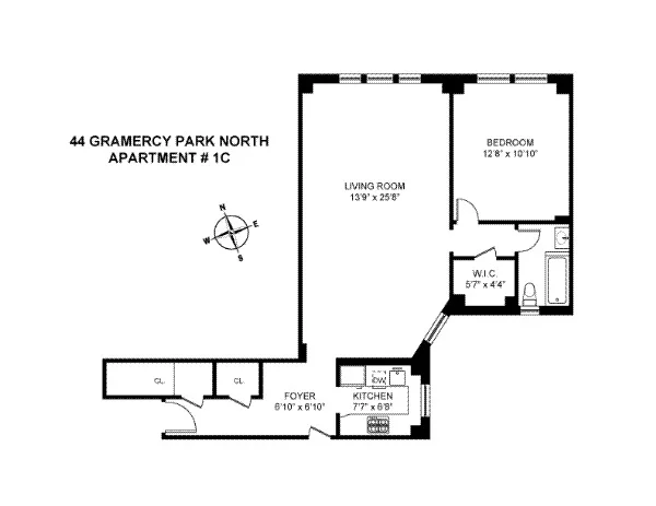 Unit for sale at 44 GRAMERCY Park N, Manhattan, NY 10010