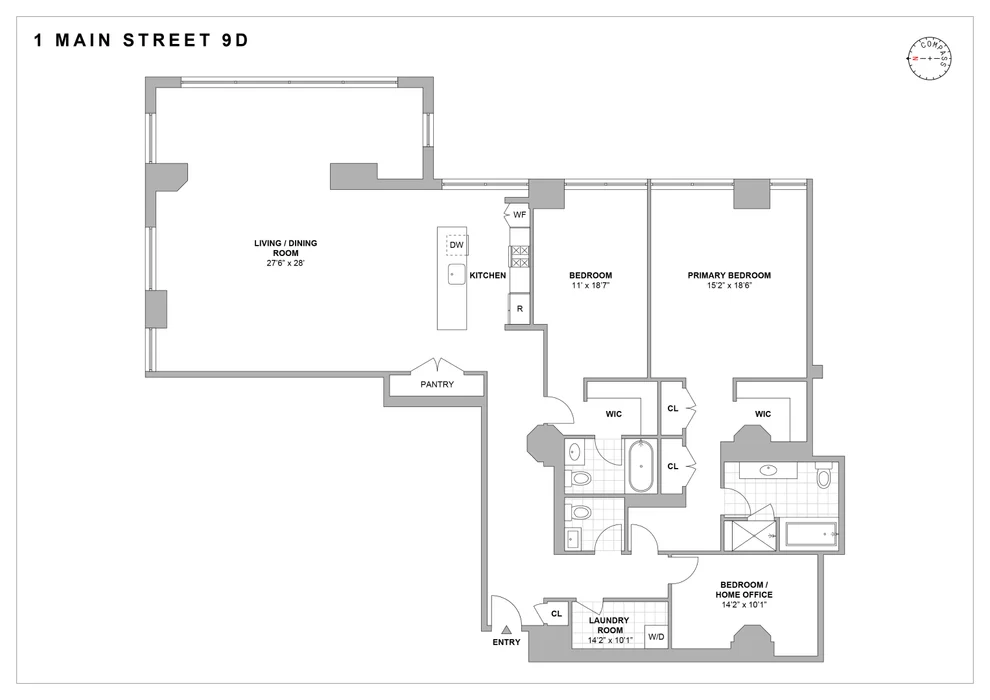 Unit for sale at 1 Main Street, Brooklyn, NY 11201