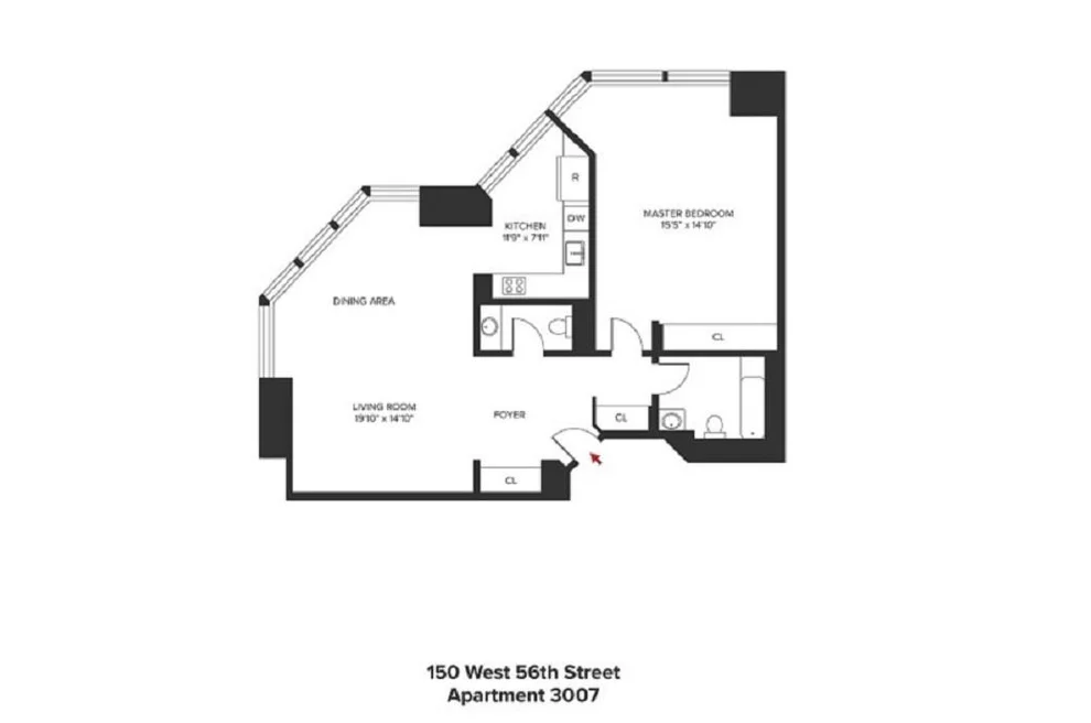 Unit for sale at 150 W 56th Street, Manhattan, NY 10019