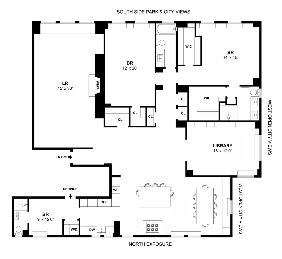 Unit for sale at 101 CENTRAL Park W, Manhattan, NY 10023