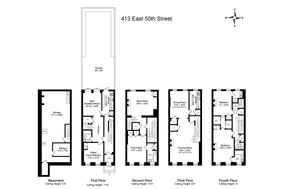 Unit for sale at 413 E 50TH Street, Manhattan, NY 10022