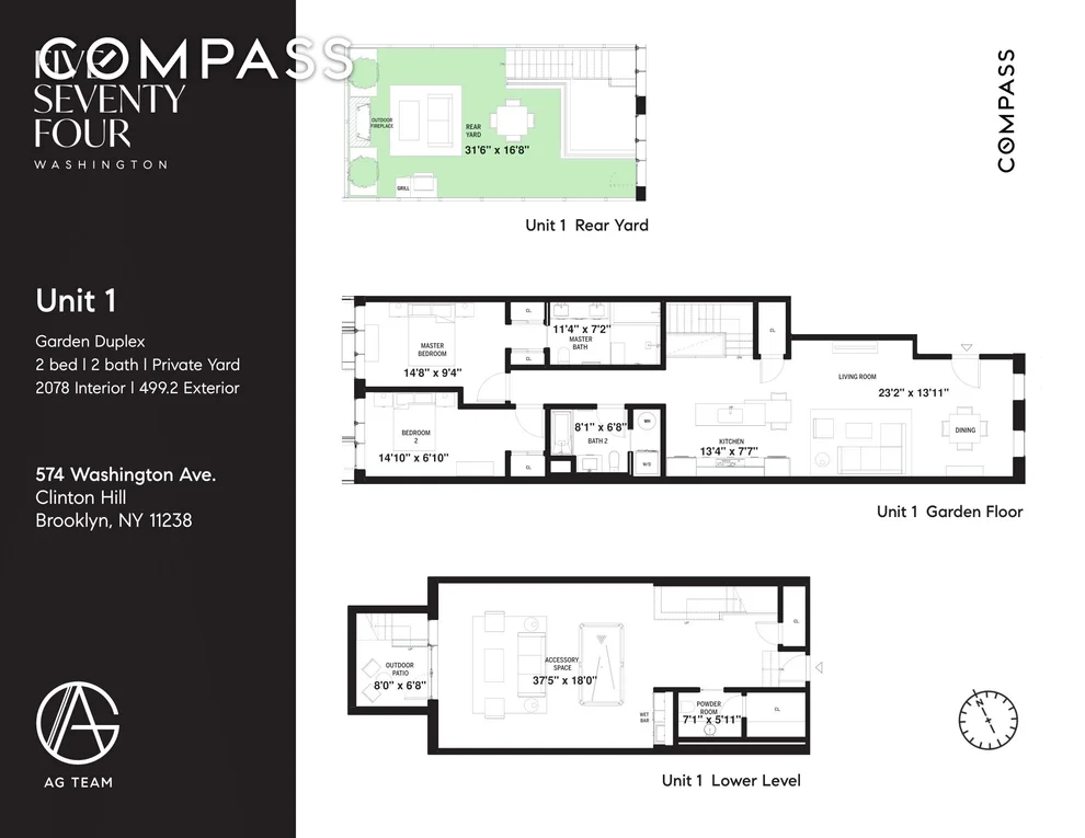 Unit for sale at 574 Washington Avenue, Brooklyn, NY 11238