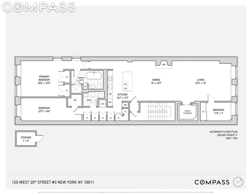 Unit for sale at 120 W 20th Street, Manhattan, NY 10011
