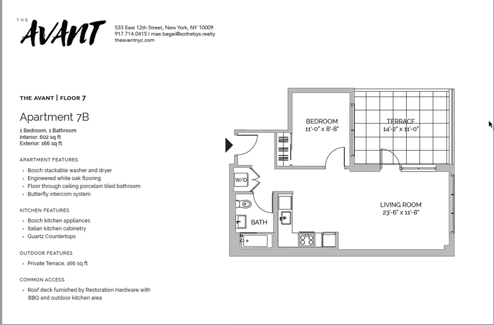 Unit for sale at 533 E 12TH Street, Manhattan, NY 10009