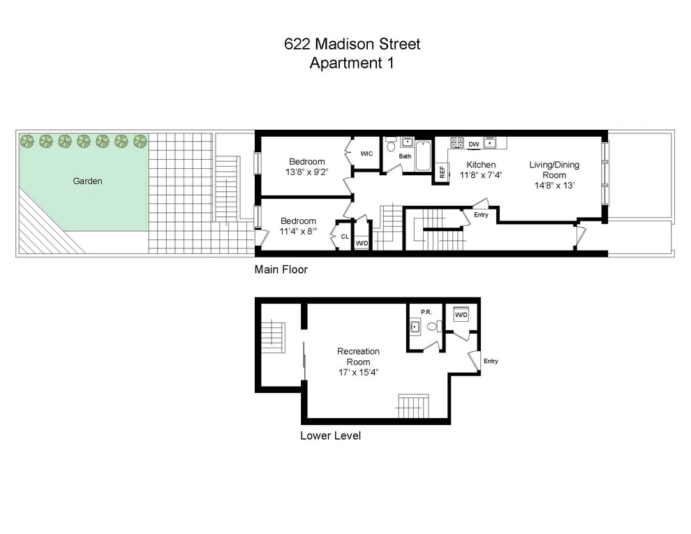 Unit for sale at 622 Madison Street, Brooklyn, NY 11221
