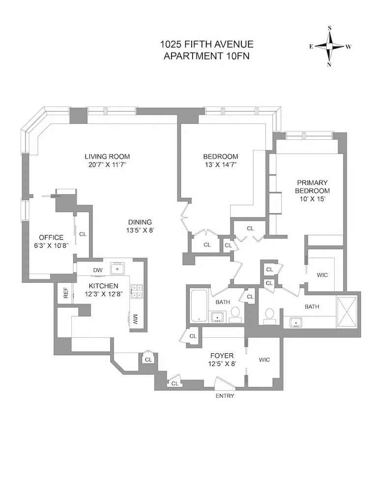 Unit for sale at 1025 5TH Avenue, Manhattan, NY 10028