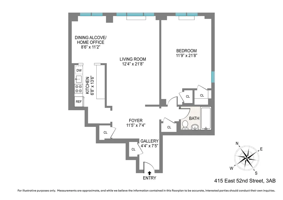 Unit for sale at 415 E 52ND Street, Manhattan, NY 10022