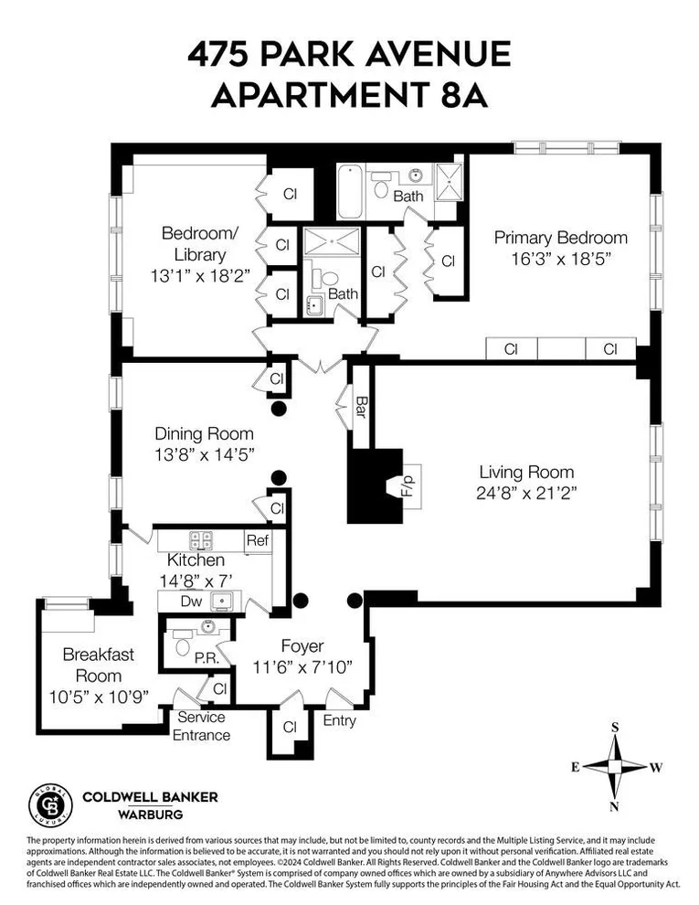 Unit for sale at 475 PARK Avenue, Manhattan, NY 10022