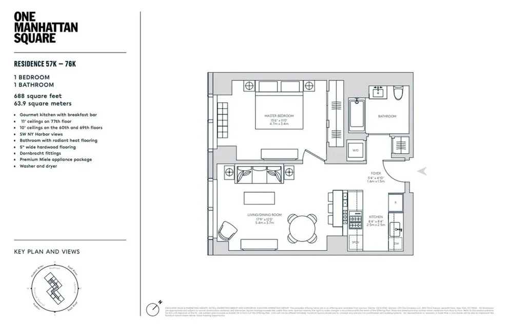Unit for sale at 252 South Street, Manhattan, NY 10002