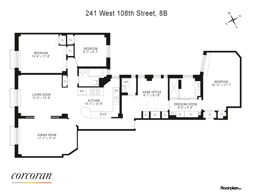 Unit for sale at 241 W 108TH Street, Manhattan, NY 10025