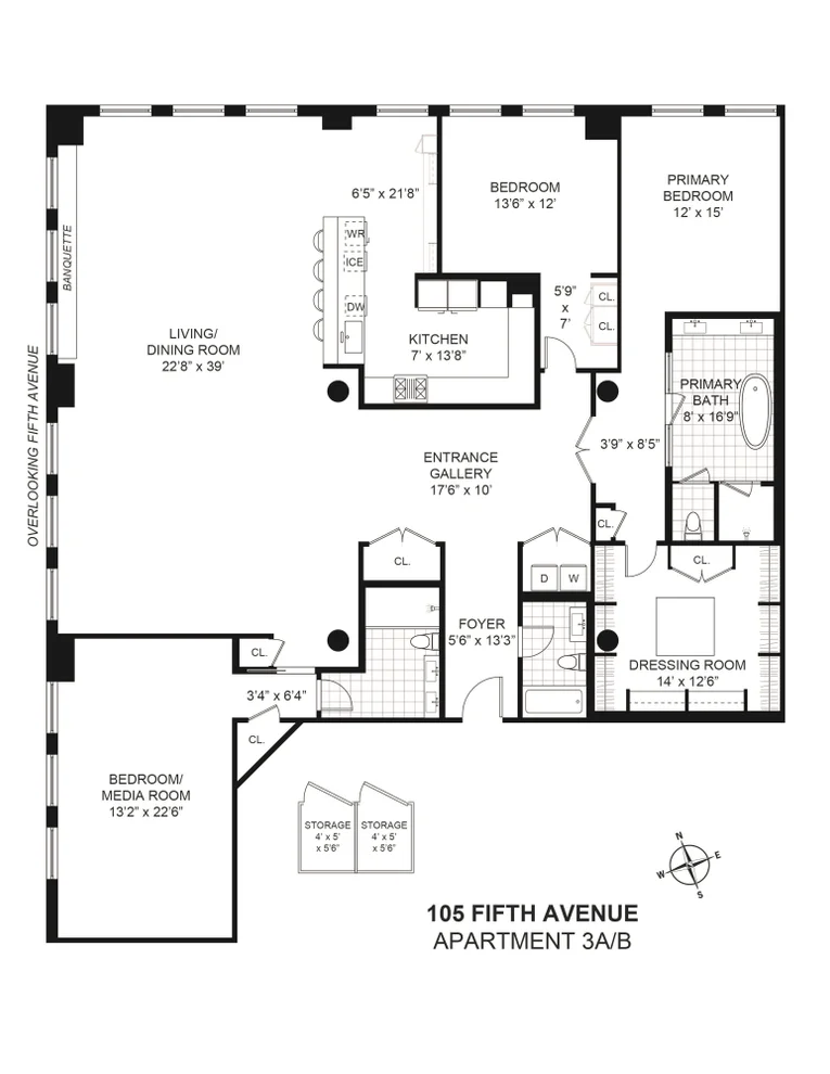 Unit for sale at 105 5TH Avenue, Manhattan, NY 10003
