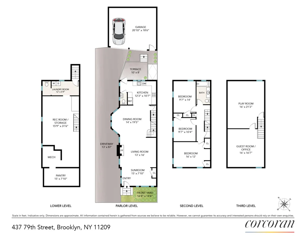 Unit for sale at 437 79TH Street, Brooklyn, NY 11209