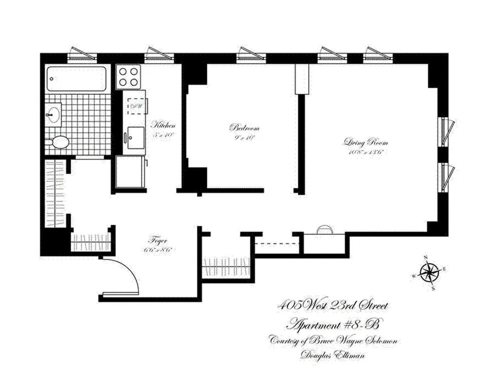Unit for sale at 405 W 23rd Street, Manhattan, NY 10011