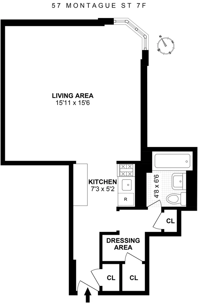 Unit for sale at 57 MONTAGUE Street, Brooklyn, NY 11201