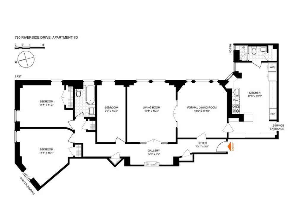 Unit for sale at 790 Riverside Drive, Manhattan, NY 10032