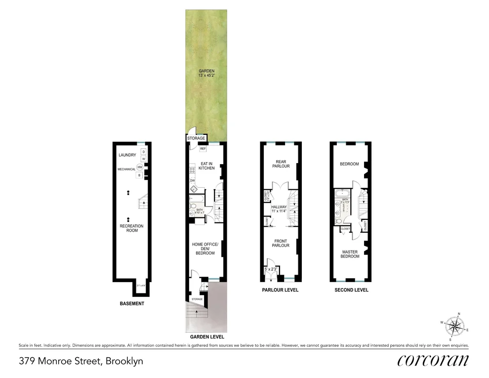 Unit for sale at 379 Monroe Street, Brooklyn, NY 11221