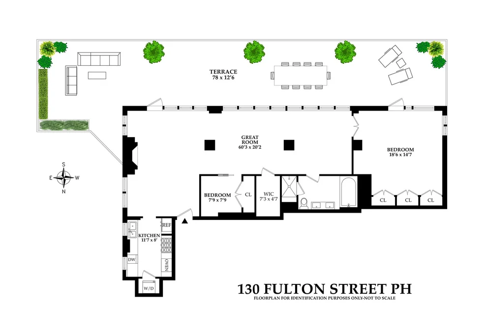Unit for sale at 130 Fulton Street, Manhattan, NY 10038
