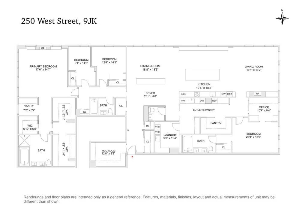 Unit for sale at 250 West Street, Manhattan, NY 10013