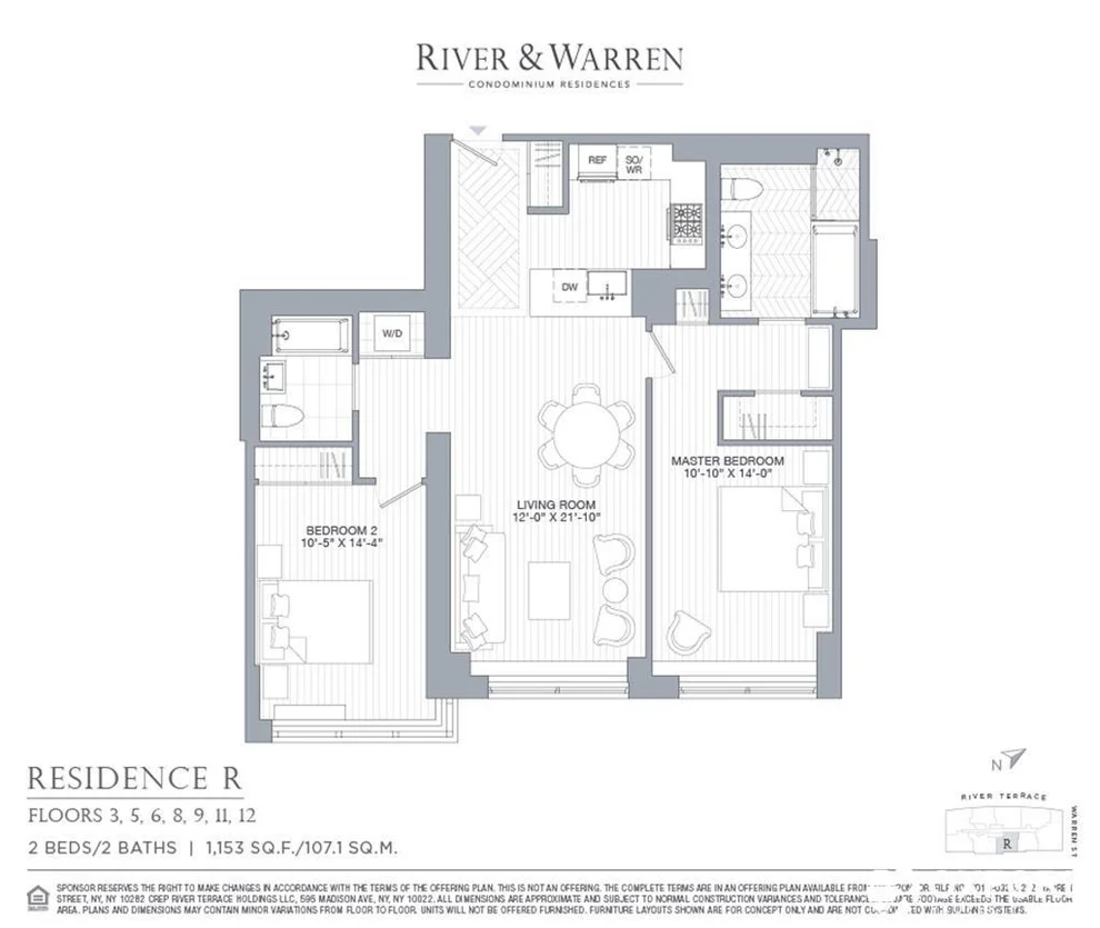 Unit for sale at 212 WARREN Street, Manhattan, NY 10282