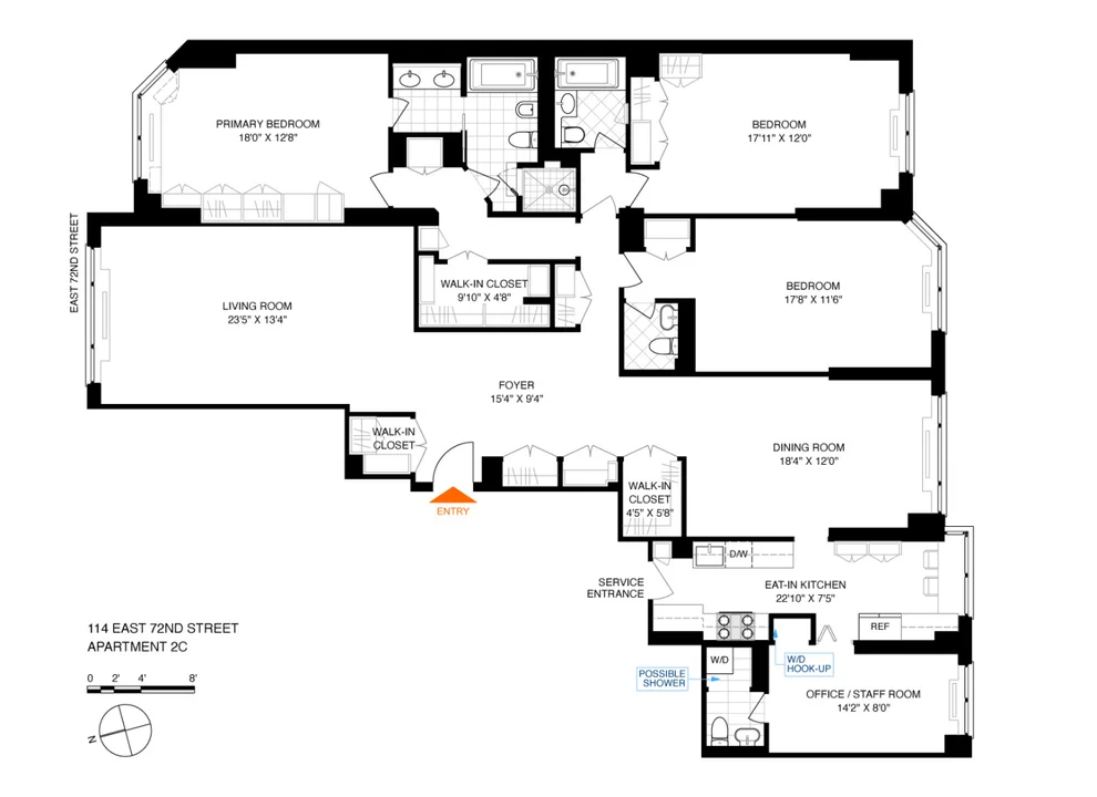 Unit for sale at 114 E 72ND Street, Manhattan, NY 10021