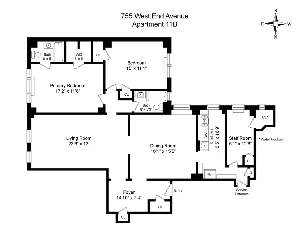 Unit for sale at 755 W END Avenue, Manhattan, NY 10025