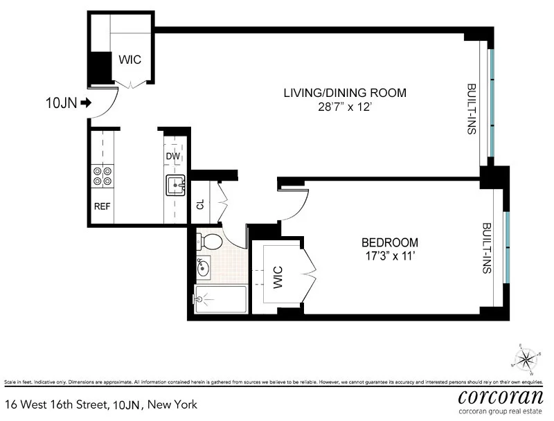 Unit for sale at 16 W 16TH Street, Manhattan, NY 10011