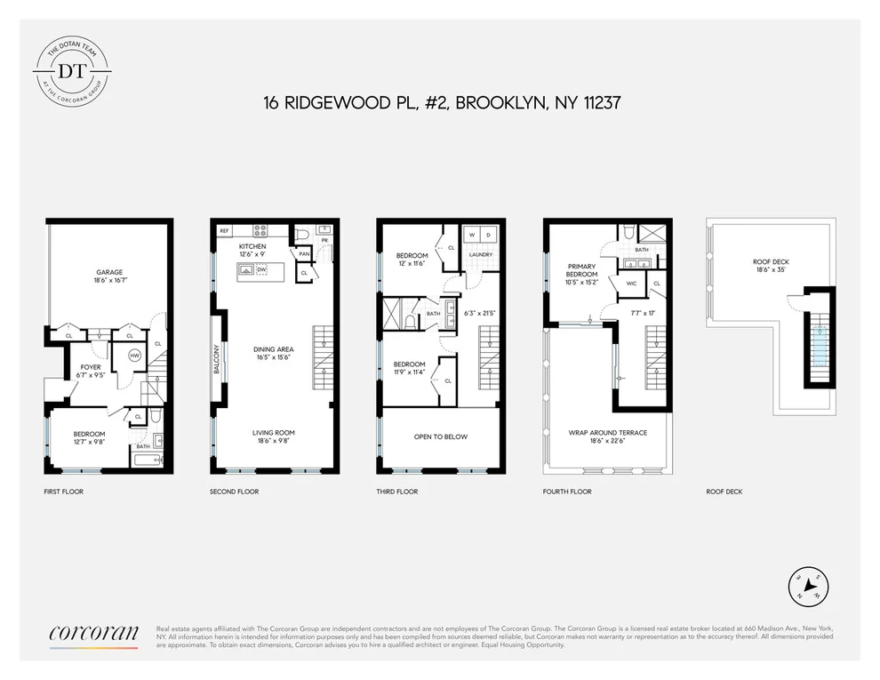Unit for sale at 16 RIDGEWOOD Place, Brooklyn, NY 11237