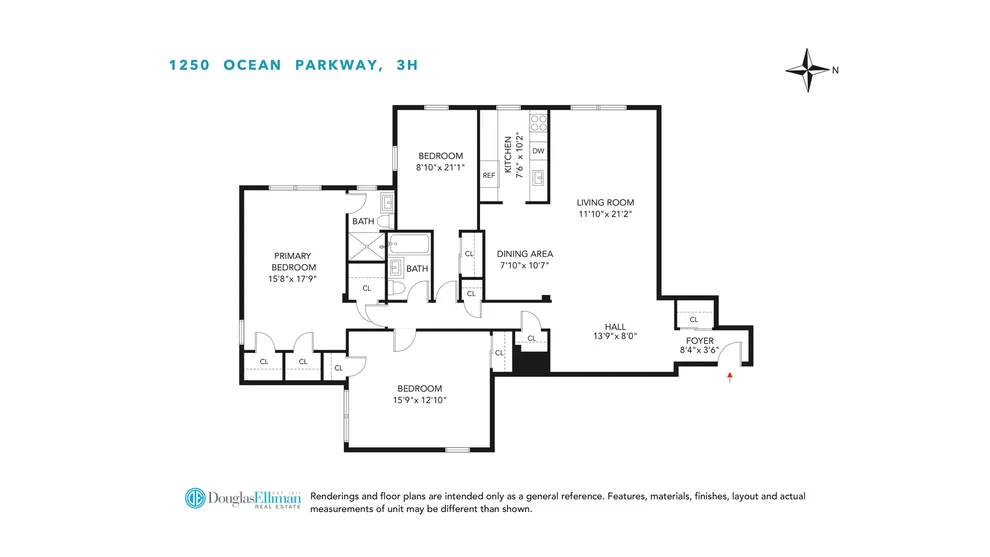 Unit for sale at 1250 OCEAN Parkway, Brooklyn, NY 11230