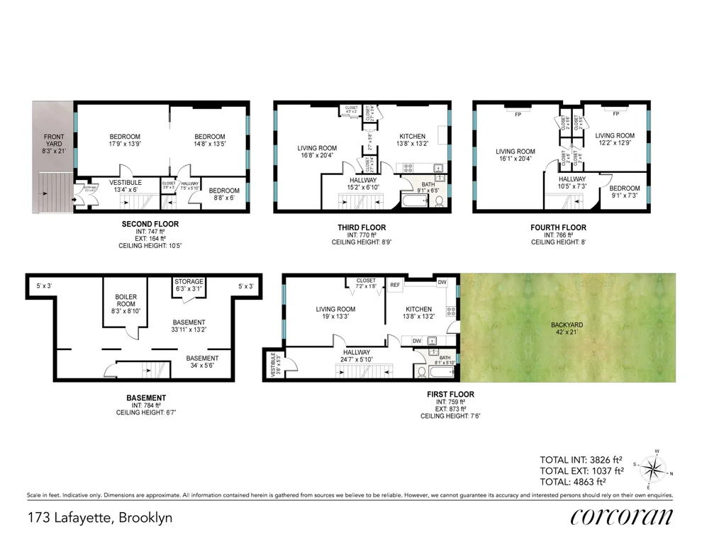 Unit for sale at 173 LAFAYETTE Avenue, Brooklyn, NY 11238