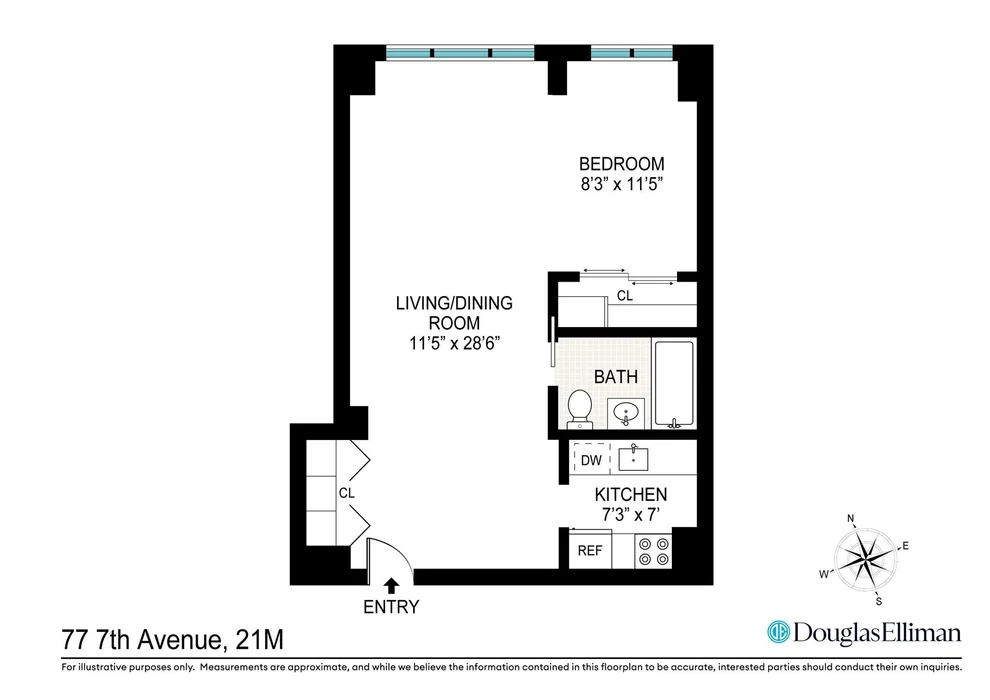 Unit for sale at 77 7TH Avenue, Manhattan, NY 10011