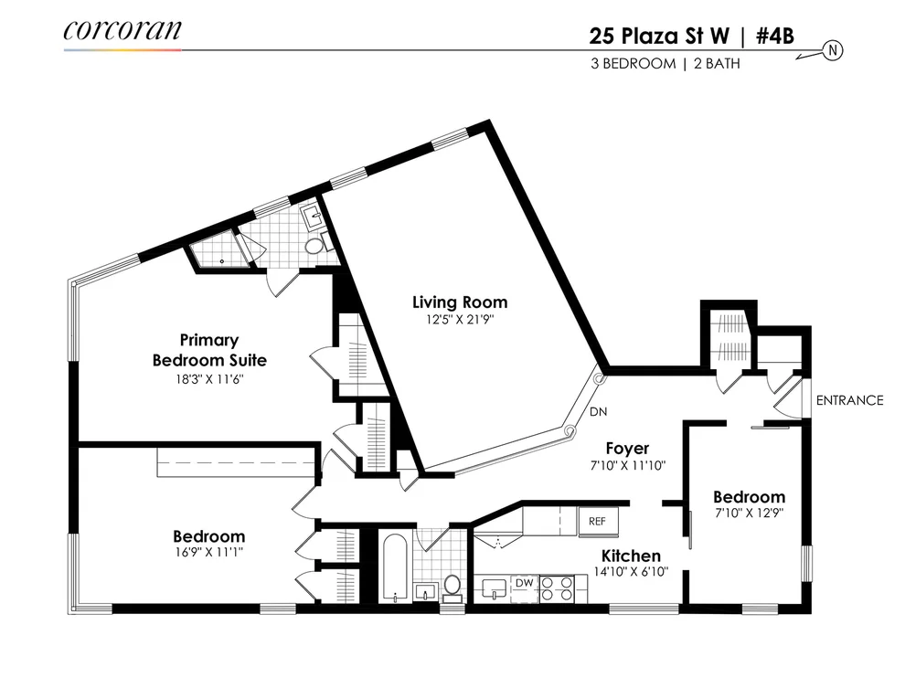 Unit for sale at 25 PLAZA Street W, Brooklyn, NY 11217