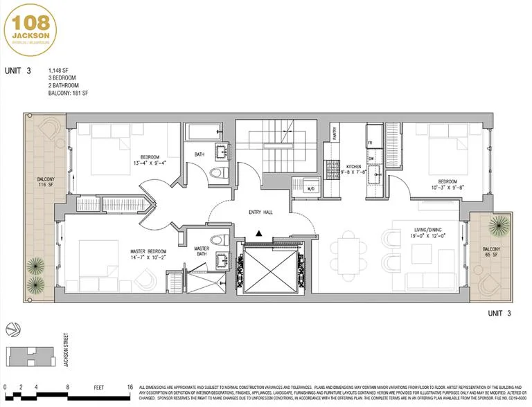 Unit for sale at 108 Jackson Street, Brooklyn, NY 11211