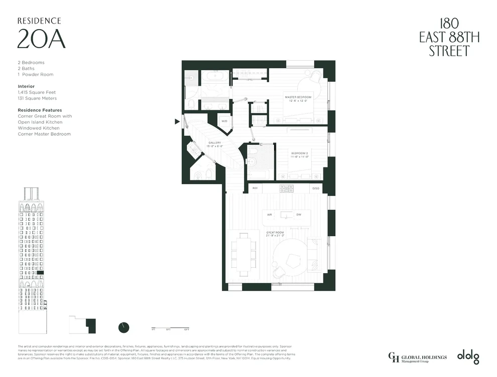 Unit for sale at 180 E 88TH Street, Manhattan, NY 10128