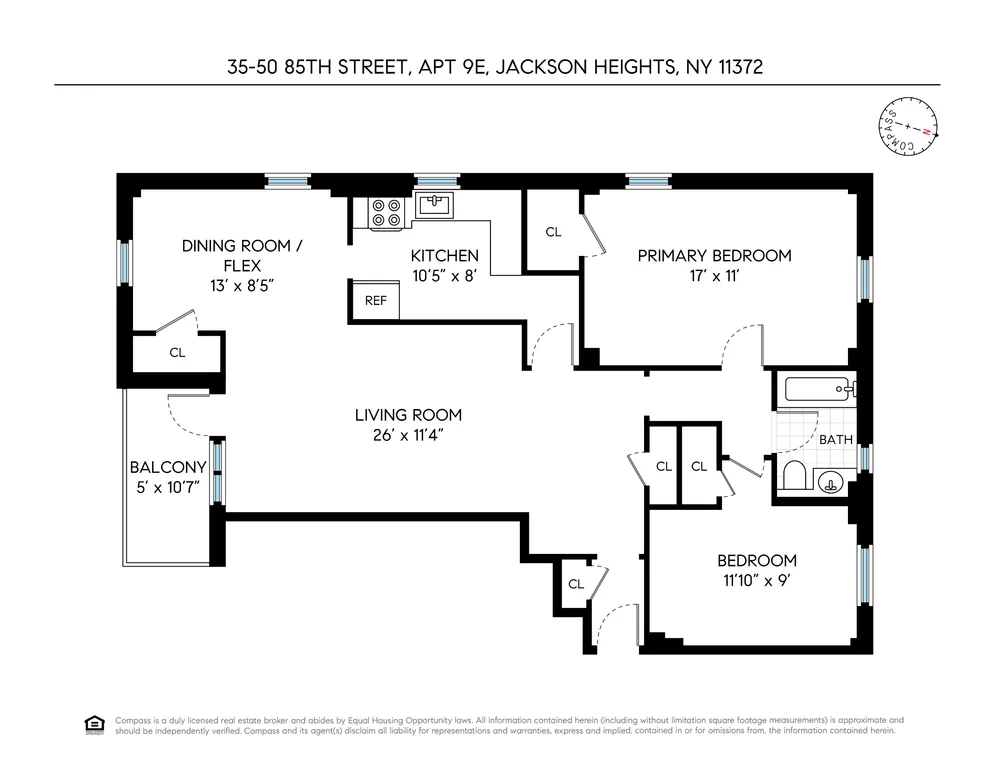 Unit for sale at 35-50 85th Street, Queens, NY 11372
