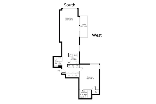 Unit for sale at 347 W 57th Street, Manhattan, NY 10019