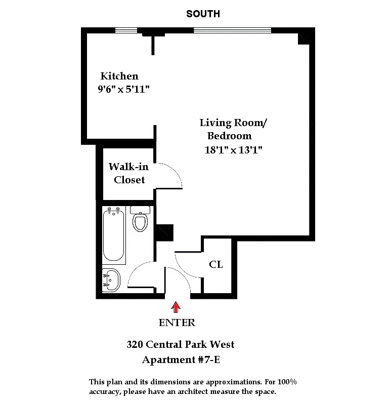 Unit for sale at 320 CENTRAL Park W, Manhattan, NY 10025
