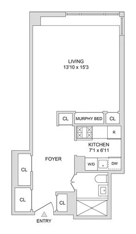 Unit for sale at 345 W 58th Street, Manhattan, NY 10019
