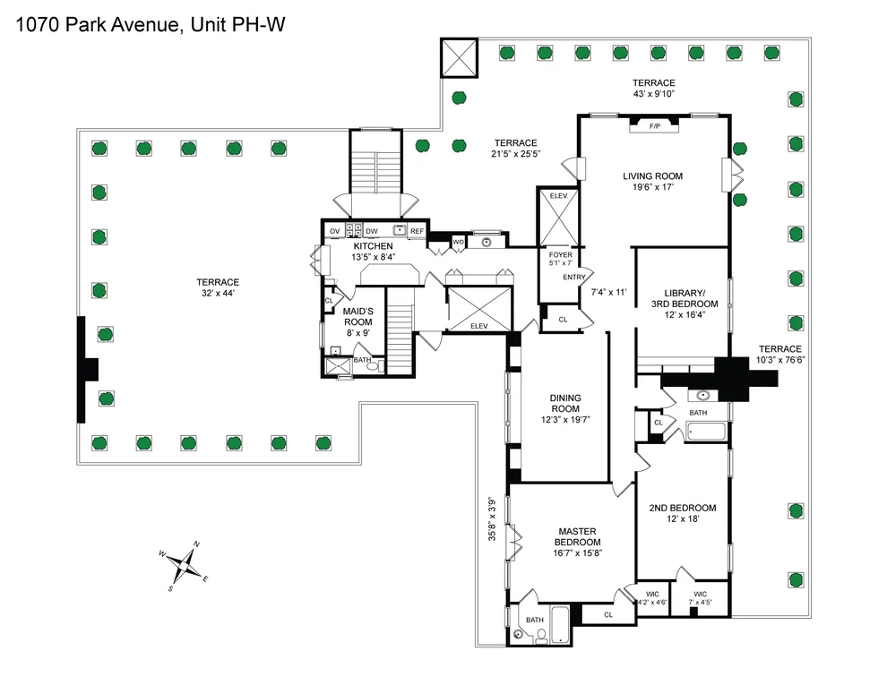 Unit for sale at 1070 PARK Avenue, Manhattan, NY 10128