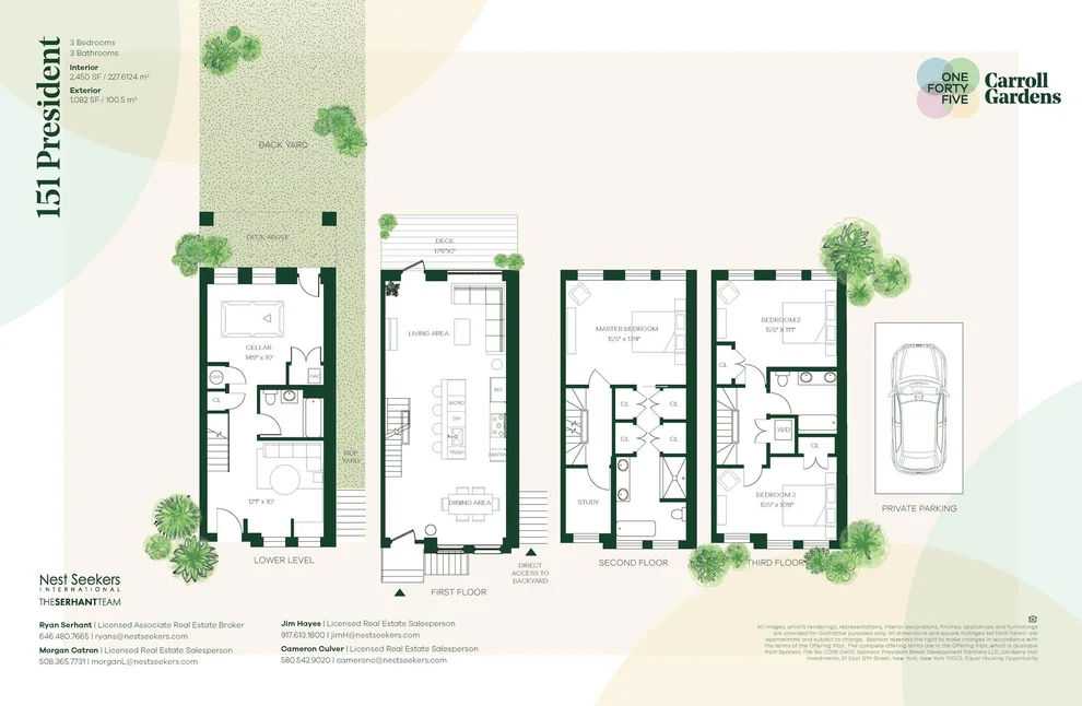 Unit for sale at 151 President Street, Brooklyn, NY 11231