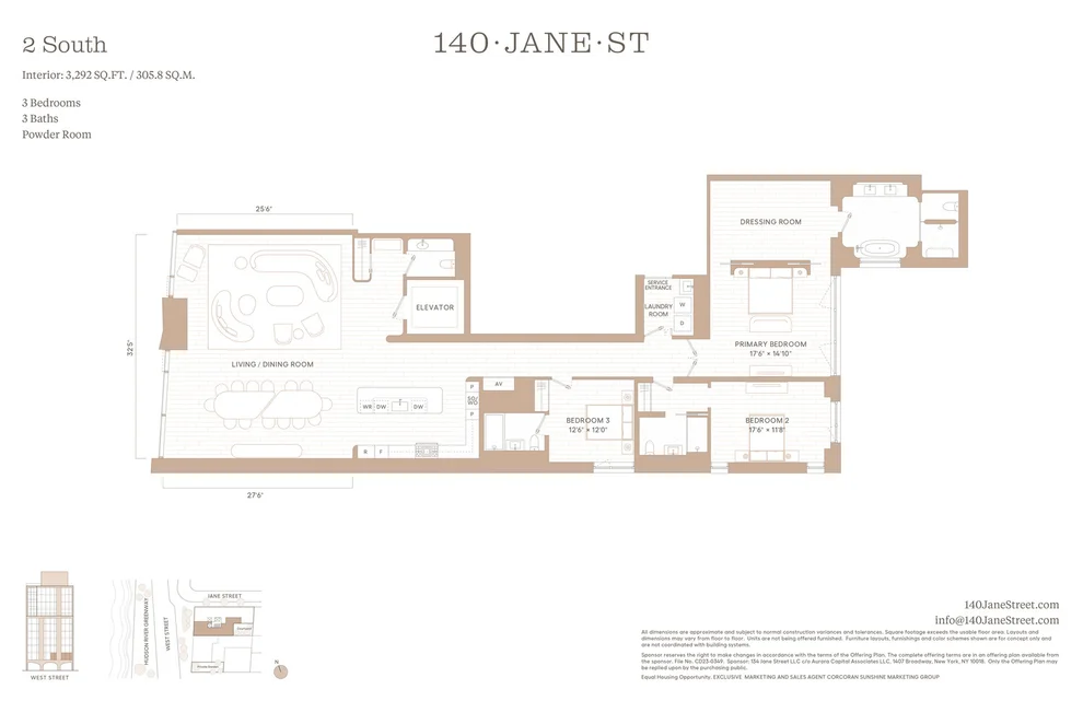 Unit for sale at 140 JANE Street, Manhattan, NY 10014