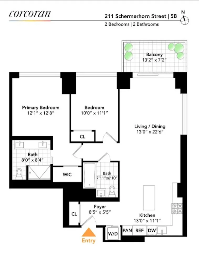 Unit for sale at 211 SCHERMERHORN Street, Brooklyn, NY 11201