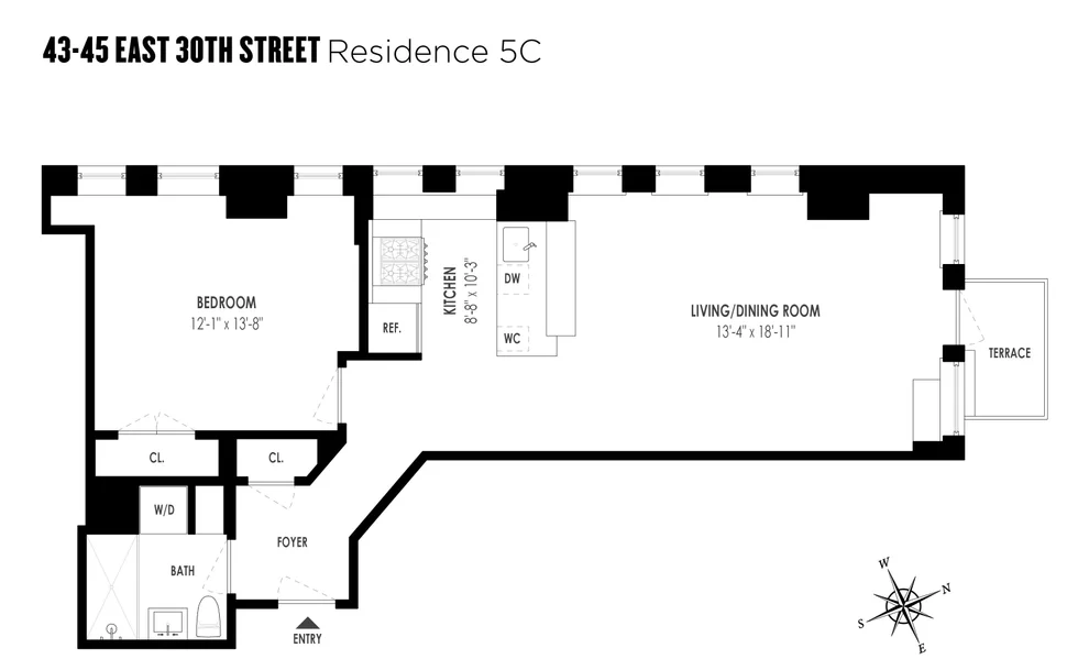 Unit for sale at 43-45 E 30th Street, Manhattan, NY 10016