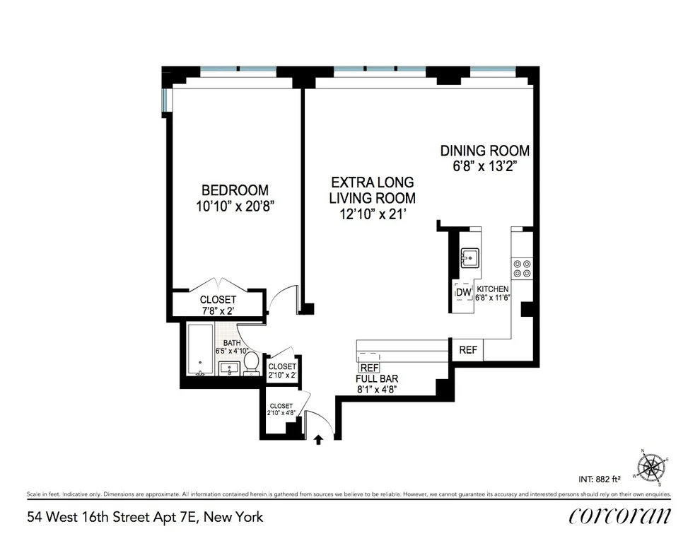 Unit for sale at 54 W 16TH Street, Manhattan, NY 10011