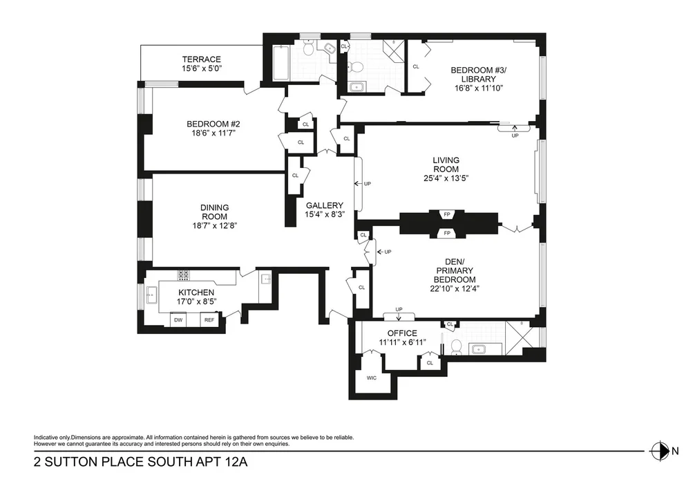 Unit for sale at 2 SUTTON Place S, Manhattan, NY 10022
