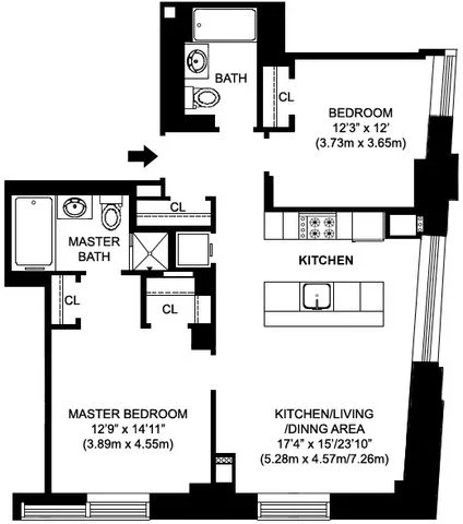 Unit for sale at 110 Livingston Street, Brooklyn, NY 11201